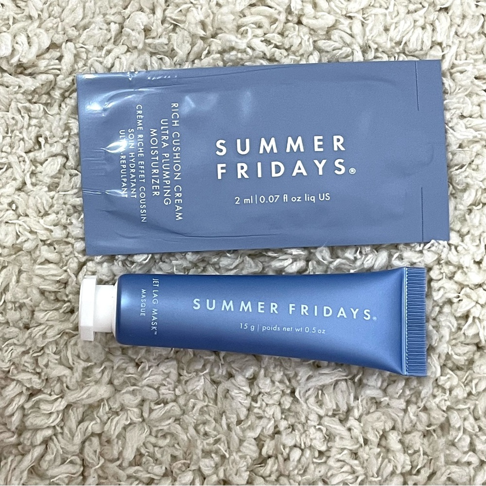 Summer Fridays Rich Cushion Cream in Blue Packaging